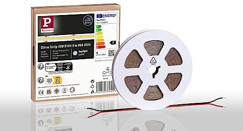 Paulmann 76032 Pro LED Strip Silver P150 COB 865 5m 65W 1400lm/m 528LEDs/m 6500K LED Streifen
