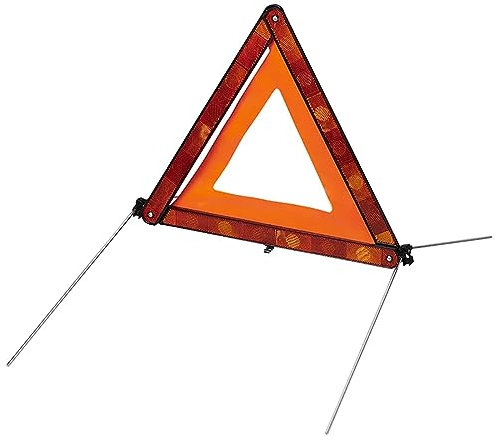 Warndreieck kompakt Auto Gefahrendreieck E-geprüft für KFZ PKW LKW Pannendreieck Warnschild