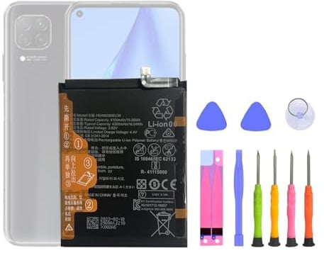 HIGHAKKU Batería de repuesto HB486586ECW compatible con Huawei P40 Lite 4G (no P40 Lite 5G)/P40 Lite E/Nova 6 SE/Nova 7i con herramientas