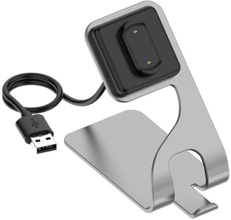 USB Ladekabel Ladestation für Amazfit | 360° Drehbar | Aluminium | 1.5 Meter | Für Amazfit GTR 3 4 / GTR 3 4 Pro/GTS 3 4 / T-Rex 2