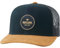 Rip Curl Herren Icons Trucker Hat, Mesh Back Cap Snapback for Men, Adjustable Hut, Schwarz/Hellbraun 243, Einheitsgröße