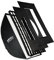 Walimex pro Studio Softbox 60x90cm, um 360° drehbar, einfacher Aufbau dank Schirmfunktion, inkl. Grid, Masken, Bowens Adapter und Transporttasche, ideal für Produkt- und Peoplefotografie