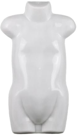 LOVIVER Kinder-Schaufensterpuppe, Torso, Kleiderbügel, Kinder-Schaufensterpuppe, Schaufensterpuppe, Halbkörper-Schneiderpuppe für Jungen und Mädchen, S
