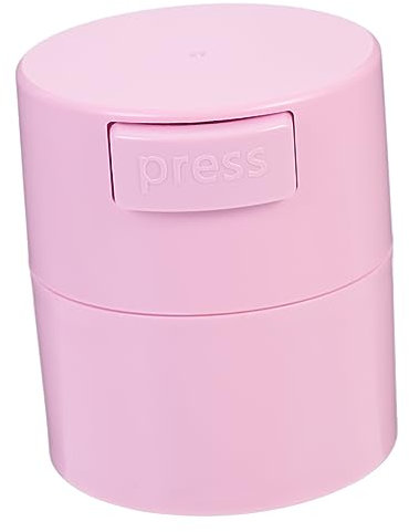 FRCOLOR Glue Storage Jar Press Type Airtight Sealed Container for Eyelash Grafting Eyelash Tech Supplies Must Haves Makeup Tool