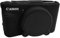 Silicone Camera Case Compatible for Canon PowerShot SX740 / SX730 Digital Camera(for Accessories),HUIPUXIANG SX740 Camera Soft Case Cover Rubber Camera Sleeve with Removable Lens Cover, Black
