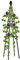 Misaakoeq Treillis de Jardin pour grimpantes, Support extérieur pour clématites, Tour obélisque en métal antirouille, Treillis de Jardin en rotin pour grimpantes/Fleurs