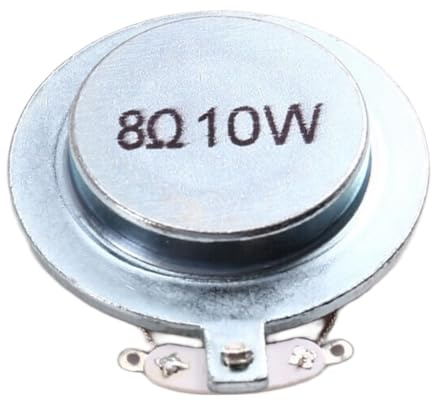 Koolenry Resonance Speaker 10W 8 Ohms 44mm Plane Vibration Audio Speakers DIY for Home Theater HOT