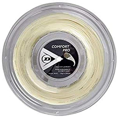 DUNLOP 624815 Corda da Tennis Comfort PRO, 200 m, Reel 134 mm, 1 Pezzo