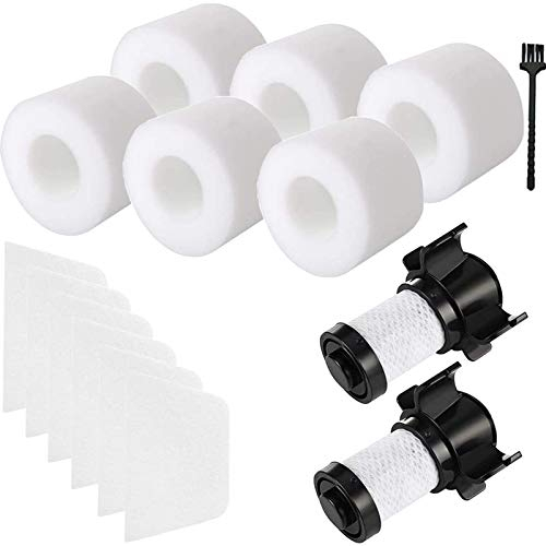 IF250UKT Filters Replacement for Shark Cordless Stick Vacuum Cleaner IF200UKT IF250UKT IF200UK IF250UK,Shark HEPA Filter Set Replaces Part XPSTMF100 & XPREMF100