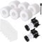 IF250UKT Filters Replacement for Shark Cordless Stick Vacuum Cleaner IF200UKT IF250UKT IF200UK IF250UK,Shark HEPA Filter Set Replaces Part XPSTMF100 & XPREMF100