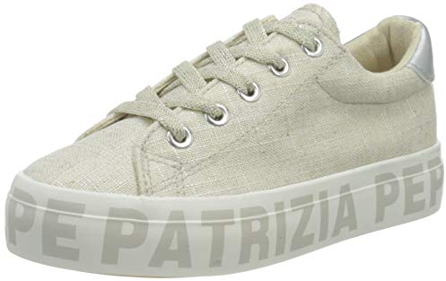 PATRIZIA PEPE PJ63.30Kinder Sneaker, Silver, 30