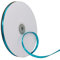 91m Satinband Geschenkband Pfauen Blau 6mm Breit,Seidenband Blau Luftballon Band Schleifenband Satin Dekoband Geschenkverpackung Deko Band Stoffband für Halloween Weihnachten Hochzeit Taufe Geburtstag