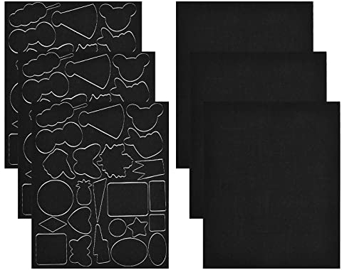 Vesaneae 6 Blatt Leinenstoff Reparatur Patches, 20 * 25CM Flicken zum Aufbügeln, Daunenjacken Reparatur Aufkleber, Kleidung Reparatur Flicken, Reparatur Patches Selbstklebende, Aufnäher aus Stoff