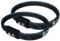 Squire Bike Locks STRAPLOK™ 35/850T Twin Pack: Tough and Lightweight Wearable Bike Locks with 35mm High Tensile Steel Core, 850mm Length, 4 Keyed Alike Keys Included