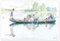 Wikingerzug in Dalarna Poster von Carl Larsson 100 x 70 cm Wandbilder Wanddeko