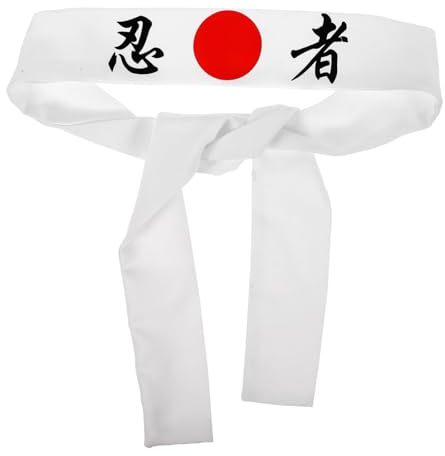 WOFASHPURET Karate Stirnband Japanisch Stil Sushi Koch Bandana Kopfband Sport Laufband Yoga Männer Kopfbedeckung Kostüm Party Accessoire