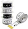 MeasureWiz Measuring Tape - 4 Pack 60 Inch 150 cm Soft Fabric White and Black Measuring Tapes for Tailors Dressmakers and Sewing - Metric Waist and Body Measurements Tape Measures