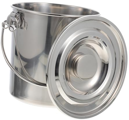 GALPADA Edelstahl-lebensmittelbehälter Versiegelt Für Snacks Tee Getreide Dosen Mit Griff Für Familienküche Einfache Handhabung Und Reinigung