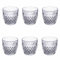 Villa d'Este Home Tivoli 1996 Set 6 bicchieri acqua 350 ml in vetro, Diamond Balloom