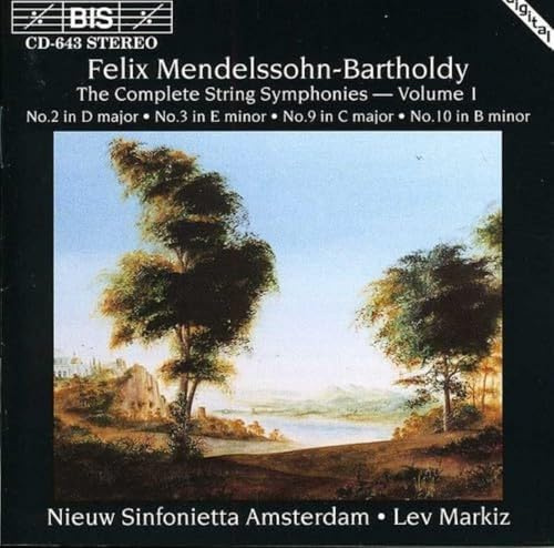 Streichersinfonien / Complete String Symphonies Vol.1 (No.2/3/9/10)