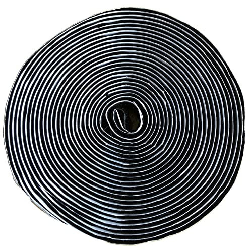 Upgraded Magnetic Screen Door Hook and Loop Replacement - Extra Strength Glue for Stronger Sticking (12ft/240in)