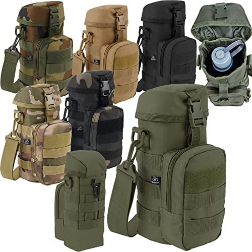 Brandit Molle Bottle Holder II, Color: Camel, Size: OS