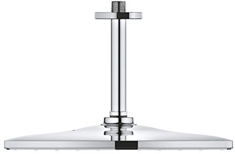 GROHE Rainshower 310 Mono Cube | Kopfbrauseset Deckenauslass 142 mm | chrom | 26565000
