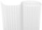 BONERVA | Cañizo PVC | Doble Cara | Valla de decoración Exterior para jardín y terraza (Blanco, 2 x 3 Metros)