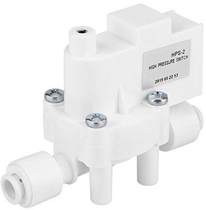 Pressostato di alta pressione 0.25MPa, 1/4 DC 24V Interruttore pompa ad alta pressione, per il depuratore del serbatoio dell'acqua ad osmosi inversa degli installatori della pompa dell'acqua del RO