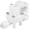 High Pressure Switch for Pump,1/4 DC 24V High Pressure Switch, Water Tank Purifier for Pump RO Water Fitlers Reverse Osmosis Tank 0.25MPa Action, White