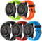 TOPsic Armband Kompatibel mit Fenix 3 Armband, Silikon Sportarmband Uhr Band Strap Ersatzarmband Uhrenarmband mit Werkzeug für Fenix 3/Fenix 3 HR/Fenix 5X Smart Watch