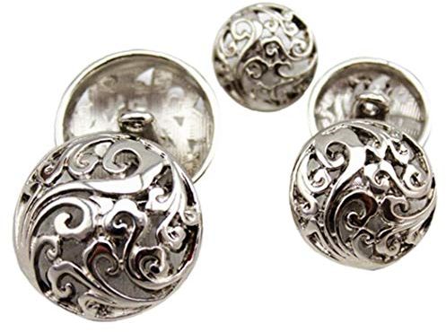 10pcs 20mm Kleidung Knopf, Retro- Hohle Nähen Knopf Runder Metallknopf Für Männer Frauen Blazer, Mantel, Uniform, Hemd, Jackett