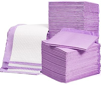 Matelas à Langer Bébé - Alèse Jetable Pack de 50 pour Table à Langer et Lit Bébé 45 x 60 cm Ultra Doux, Super absorbants et imperméables