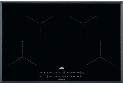 AEG IKB84433FB PIANO COTTURA AD INDUZIONE 80 CM 4 ZONE 14 LIVELLI NERO