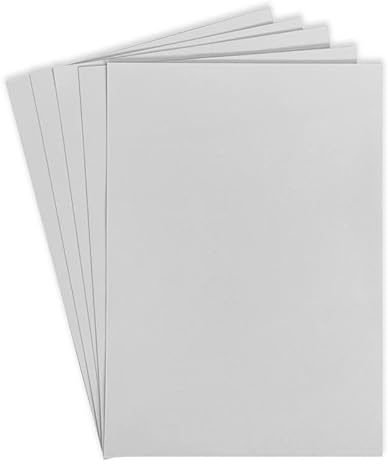 Habercrafts Blotting Paper Sheets A4 for Ink Pens & Oil 300gsm Super Absorbent Arts, Crafts Removing Excess (White - 5 Sheets), (HC_BLOTTING_A4_300GSM_5)