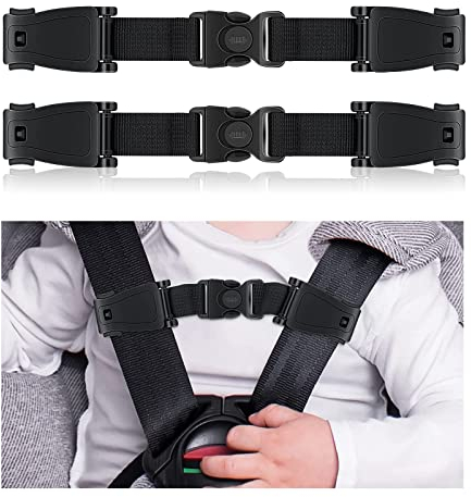 Abschnallschutz Kindersitz, 2 Stück Autositz Brustgurt Clip Gurtsicherung Kindersitz Gurt Clip Für Kinder Kindersitz Gurt Clip für Autositze Kinderwagen Einstellbare