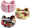 scicent Haarband Damen 3 Stück Stirnbänder Damen Haarreifen Breite Haarbänder Elastische Boho Yoga Twist Haarschmuck Sport Turbane Hairband Mädchen Hair Wrap für Frauen, 14151