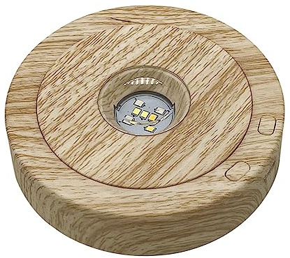 Gralara Présentoir Rotatif LED présentoir Rotatif Produits de Photographie modèle 3D 4.5 pour Cristaux Verre Plateau tournant électrique à 360 degrés, Bois