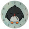 Pinguin Kinder Wanduhr Schöne Uhr für das Kinderzimmer mit Tiermotiv als Kinderuhr oder niedliche Deko im Schlafzimmer von Kindern