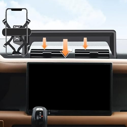 GXQKHFA handyhalterung kompatibel mit 2022-2025 Land Rover Defender 90 110 Zubehör for 11.4-inch Navigation Screen (for 2022-2025 Defender 90 110 11.4 in.)
