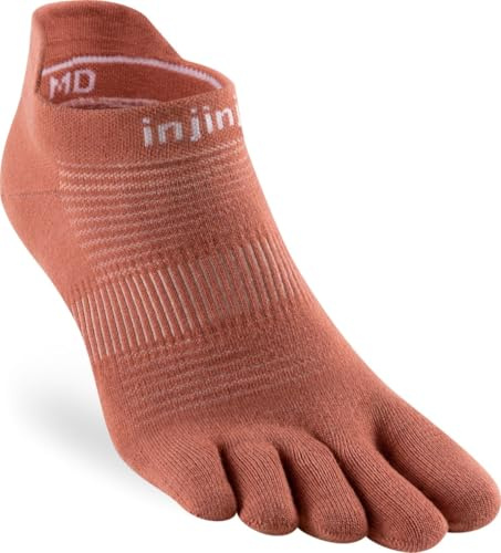 Injinji RUN LIGHTWEIGHT NO-SHOW RUST L