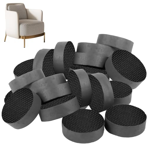 Pack de 60 patas invisibles para macetas, patas antideslizantes para exteriores con fuertes, patas redondas negras para macetas, patas para macetas de tamaño mediano, macetas grandes, habitaciones,