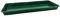 Oakland Gardens 55cm Plant Pot Saucer Drip Watering Tray Water Windowsill Seed Trays | Green |Pack of 1