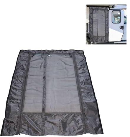 YYGJYGOO Fly Screen for Sliding Door, Van Side Door Bug Mesh Mosquito Net, Van Door Screen, Car Camping Net Tailgate Shade, for Caravan Motorhome Camper Side Door