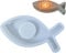 LNYMZD Fischform, Silikon Gießform Fisch, Wiederverwendbare Silikonformen für Selbstgemachte Kerzenhalter, Süßigkeiten, Gips, Schokolade, Gießformen Seifenherstellung
