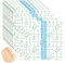 10 * 10Cm 50Pcs,Second Skin Tattoo Cover,Tattoo Aftercare Waterproof Bandage,Tattoo Waterproof Bandage,Transparent Waterproof Adhesive Bandage Tape,Waterproof Tattoo Cover for Swimming,Tattoo Tape