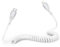 Cable en espiral USB C Ligh-tning Cable, cable de carga para iPhone, cable de carga MFi certificado Carplay cable de carga para iPhone 14 13 12 11 Pro Max X XS XR 8 7 6 Plus SE