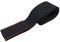 Sarini Spannschnur für Recurvebögen, Spannschnur für Bogenschießen, gewebte Spitze, Länge 177 cm, Breite 4,9 cm, Schwarz