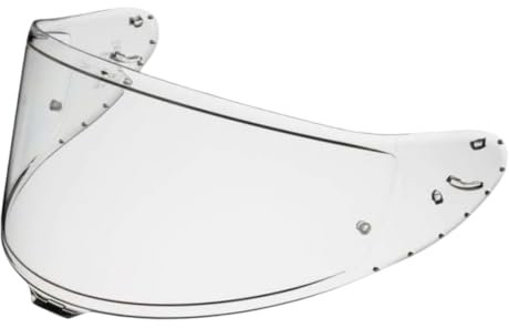 Guajiro - Visier kompatibel mit Shoei NXR 2 - Z8 - X15 - XSPR Pro - CWR-F2 | Polycarbonatscheibe vorbereitet für Pinlock | Kratzfest und beschlagfrei (Transparent)
