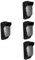 jojofuny 4pcs Door Bell Lock Protective Cover Doorbell Covers Outdoor Doorbell Protection